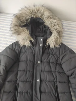 Cazadora Only gris oscuro talla S