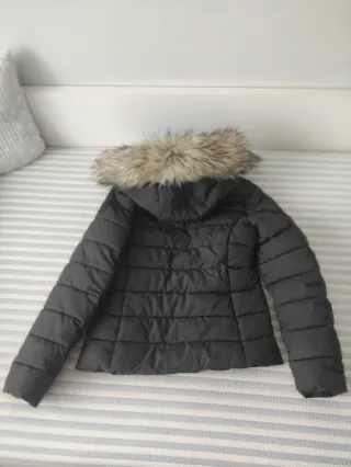 Cazadora Only gris oscuro talla S