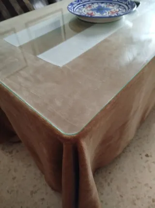 Mesa de madera para camilla