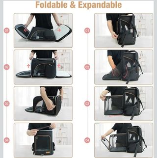 Mochila Transportín Gatos/Perros Lekesky