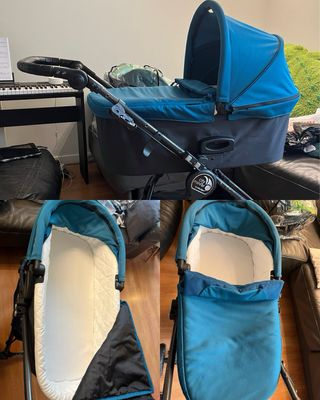 Trío Baby Jogger City Mini GT silla-capazo-grupo0+