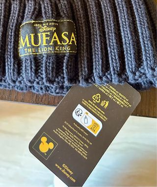 Gorro Mufasa El Rey Leon Disney NUEVO