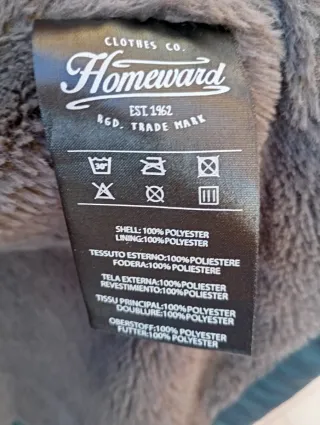 Homeward Giacca L Verde Cangiante