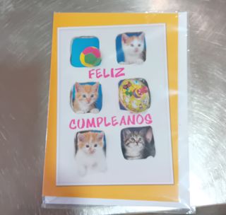 3 Cartoline di Compleanno