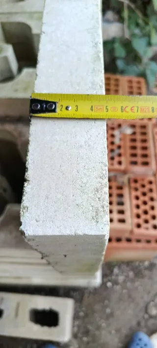 Celosía de hormigón decorativa