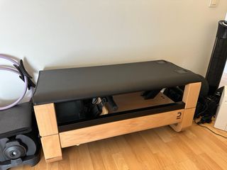 Máquina de remo de madera