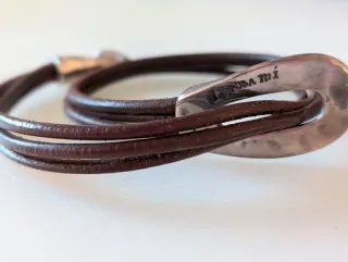 Pulsera de cuero mujer