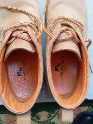 Scarponcini Lumberjack Beige/Arancio Uomo Taglia 4