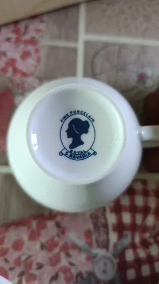 Servizio thè Bavaria porcellana