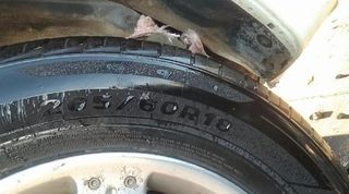 Mitsubishi 205 60 r18 juego llantas montero 285513