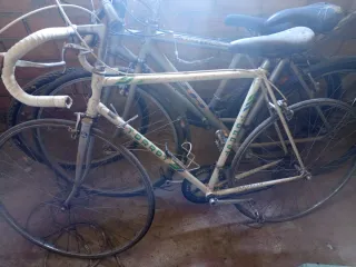 Lote de Bicicleta de carretera antigua