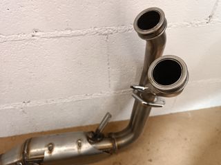 Colectores Honda Hornet 750 con catalizador