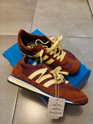 Adidas SL72 Marrones y Amarillas