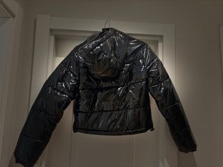 Chaqueta Desigual brillante negra