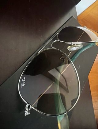 Gafas Ray-Ban Aviador Metal Cristal Degradado