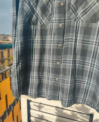 Camicia uomo quadri Stradivarius taglia S