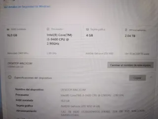 OFERTA! (Solo esta semana) PC Sobremesa Gaming con