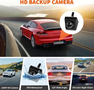 NUEVO! (40€) Cámara Marcha Atrás 5 IP68 pantalla 5