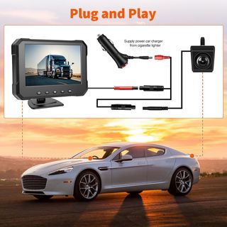 NUEVO! (40€) Cámara Marcha Atrás 5 IP68 pantalla 5