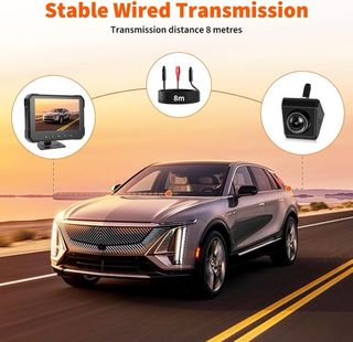 NUEVO! (40€) Cámara Marcha Atrás 5 IP68 pantalla 5