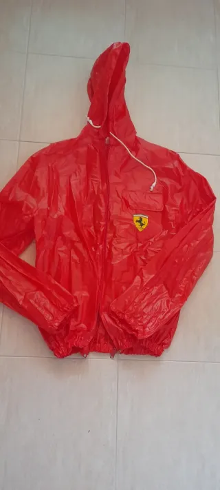 Coppia impermeabile K-way Ferrari Rosso
