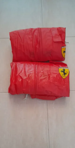 Coppia impermeabile K-way Ferrari Rosso