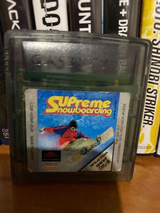 Gioco Supreme Snowboarding per Game Boy Color