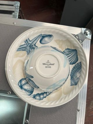 Vajilla Villeroy & Boch conchas marinas