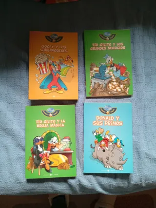 Lote 4 Libros Disney
