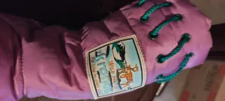 Botas de nieve moradas