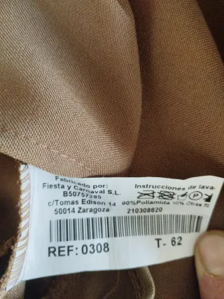 Disfraz Monje Marrón