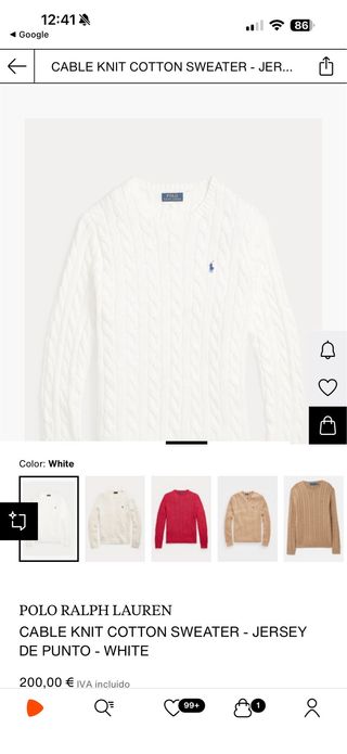 Jersey Polo Ralph Lauren