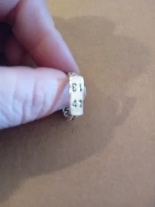 Anello Argento 925 Kabbalah 13 41