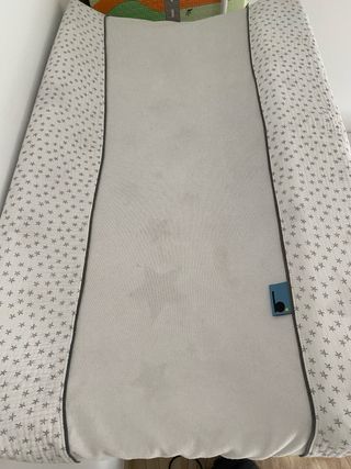 Cambiador y funda estrellas