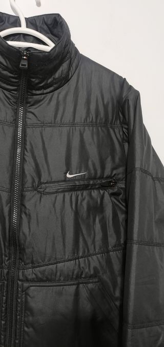 Chaqueta acolchada fina Nike negra de hombre