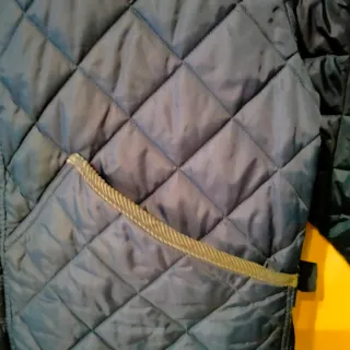 Giacca trapuntata vintage Henry Lloyd blu