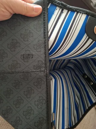 Bolso Guess Negro/Gris