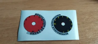 Ruletas Regulador Freno y Aceleración