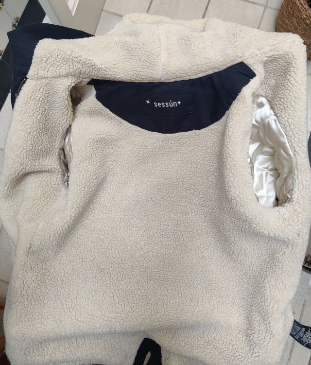 Parka Sessun azul talla S