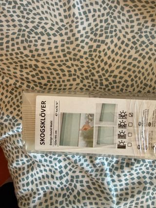 2 Estors IKEA SKOGSKLÖVER verde 120x195 cm