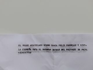 Máquina de escribir Olivetti Editor 4 vintage