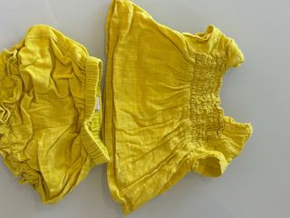 Conjunto Gocco lino camisa y braguita