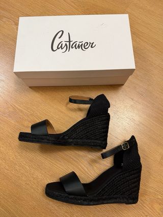 Alpargatas Castañer Negras nuevas