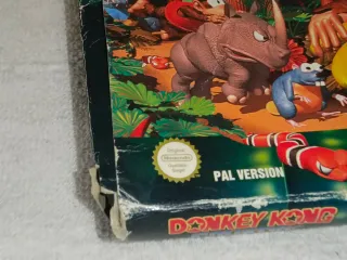 CAJA Donkey Kong Country Super Nintendo PAL