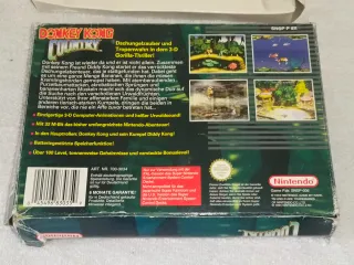 CAJA Donkey Kong Country Super Nintendo PAL