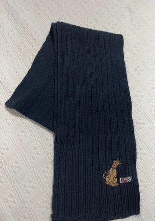 Bufanda y gorro Disney azul marino