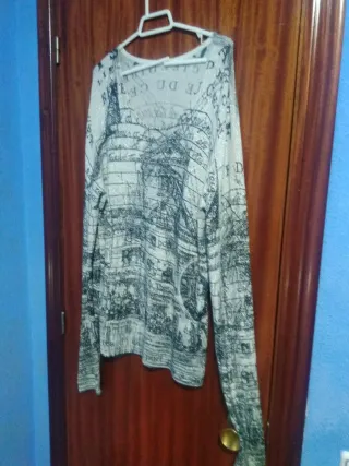 Jersey estampado mapa París