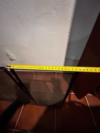 Protector chimenea salvachispas metal negro