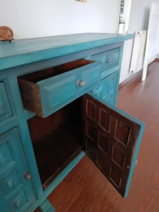 Mueble estilo brocante boho restaurado