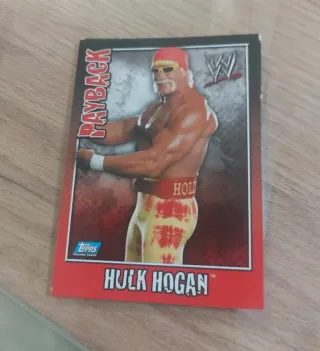 Carta WWE Hulk Hogan Payback Topps